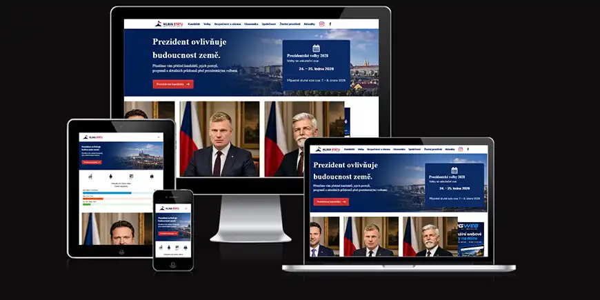 HlavaStátu.cz – responzivní webdesign